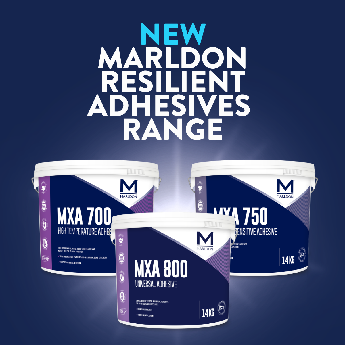 NEW Marldon Resilient Adhesives - Now in Stock