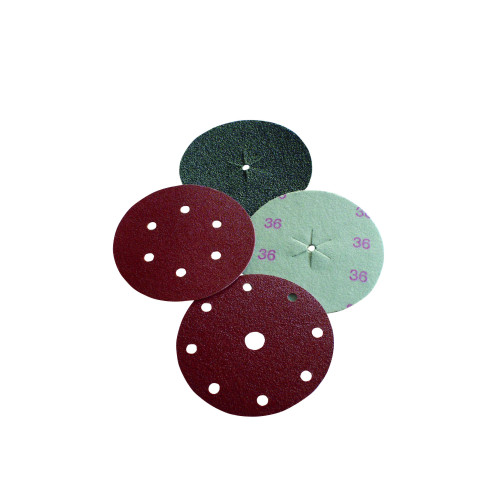 Mirka 150mm Aluminium Oxide 8 Hole Discs - 100 Grit