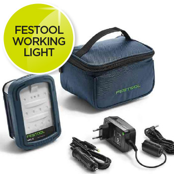 The Festool Working Light is on offer this Black Friday at Havwoods Accessories.
